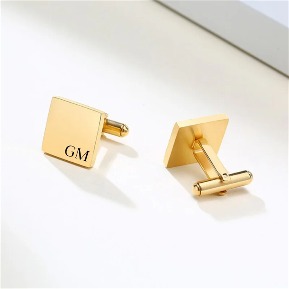 Personalized Name Box - Tangula Personalized Custom Engraved Name Cufflinks