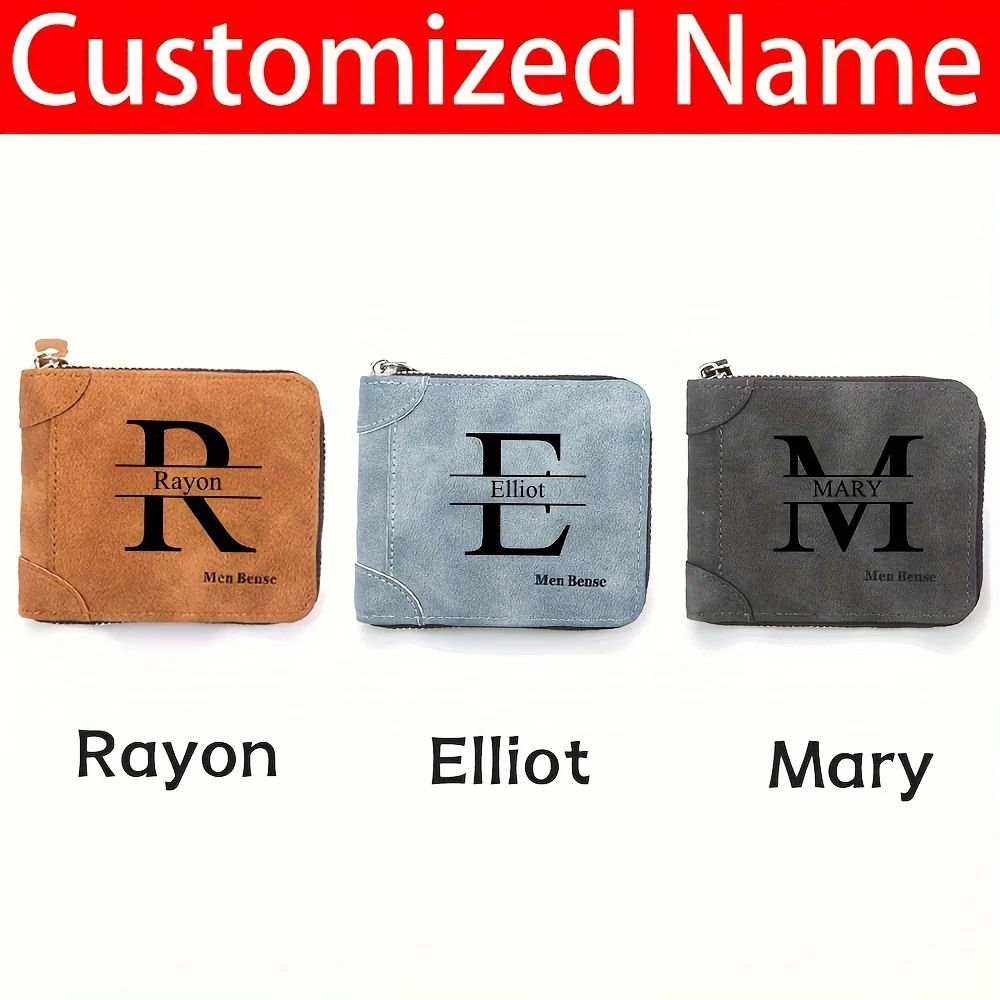 Customized Name Men's Wallet F - đánh giá và giá Personalized Name Box