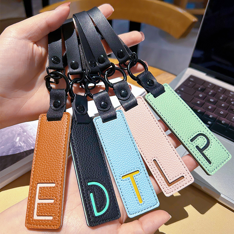 Classic Pu Leather Keychain A- - đánh giá và giá Monogram Keychain Leather