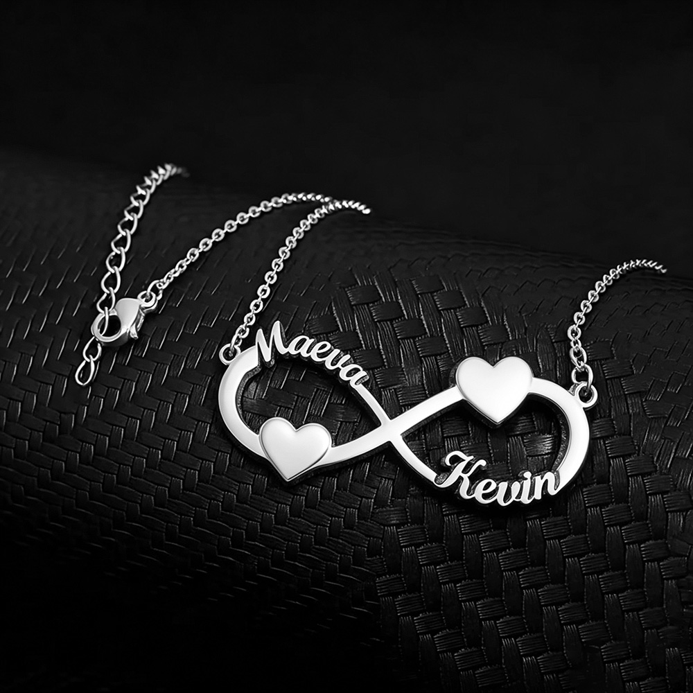 Custom Name Necklace Infinity  - đánh giá và giá Name Necklace Custom